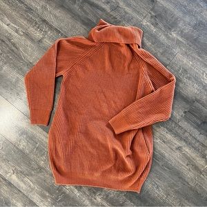 Turtleneck Tunic Sweater